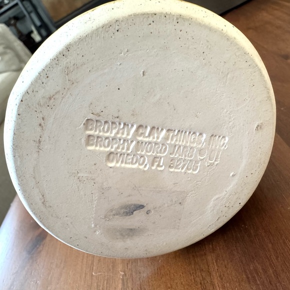 Large Ceramic Worries Jar - Picture 9 of 9